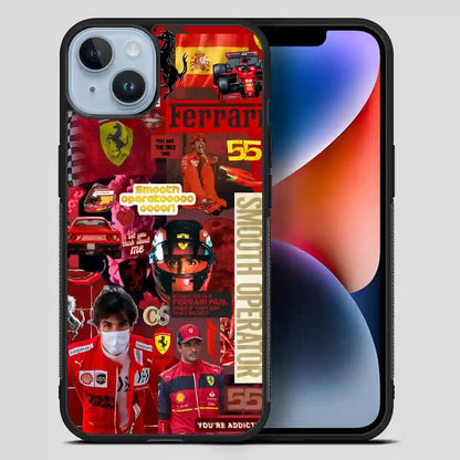 Carlos Sainz Sr Collage iPhone 14 Plus Case