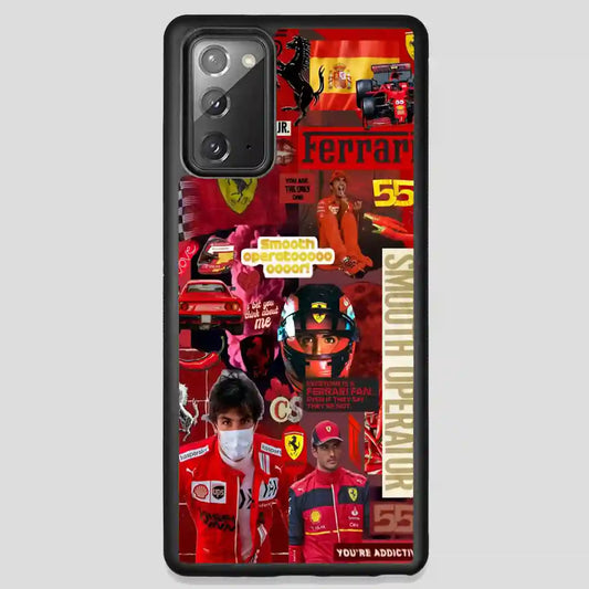 Carlos Sainz Sr Collage Samsung Galaxy Note 20 Case