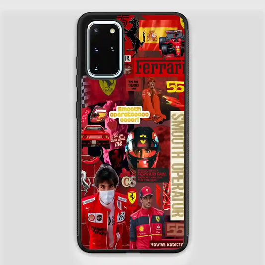 Carlos Sainz Sr Collage Samsung Galaxy S20 FE Case