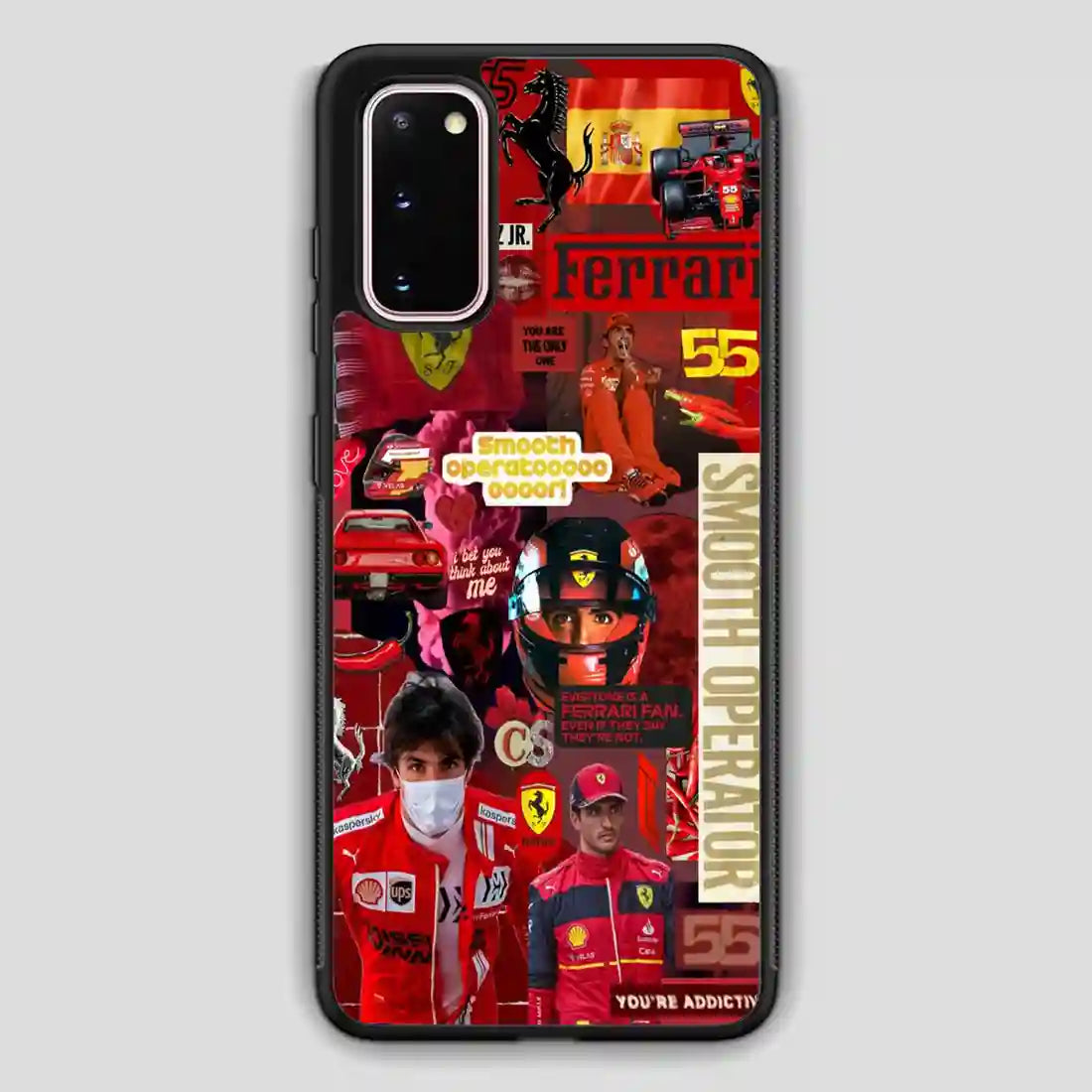 Carlos Sainz Sr Collage Samsung Galaxy S20 Case