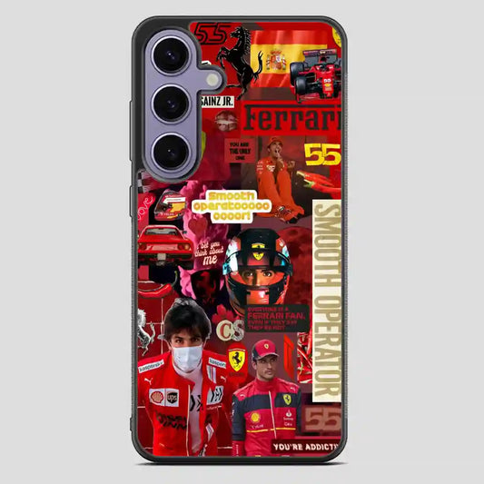 Carlos Sainz Sr Collage Samsung Galaxy S23 FE Case