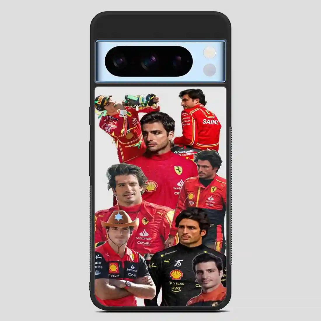 Carlos Sainz Sr Fvintage Google Pixel 8 Pro Case