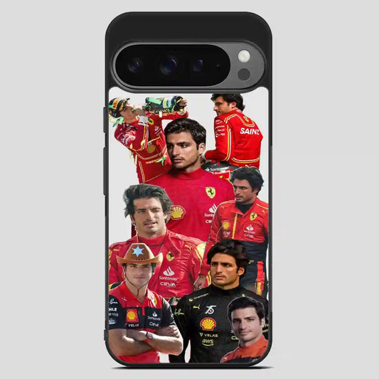 Carlos Sainz Sr Fvintage Google Pixel 9 Pro XL Case