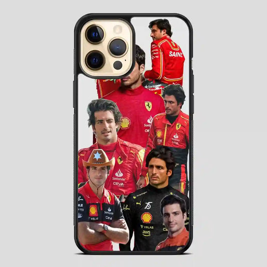 Carlos Sainz Sr Fvintage iPhone 12 Pro Case