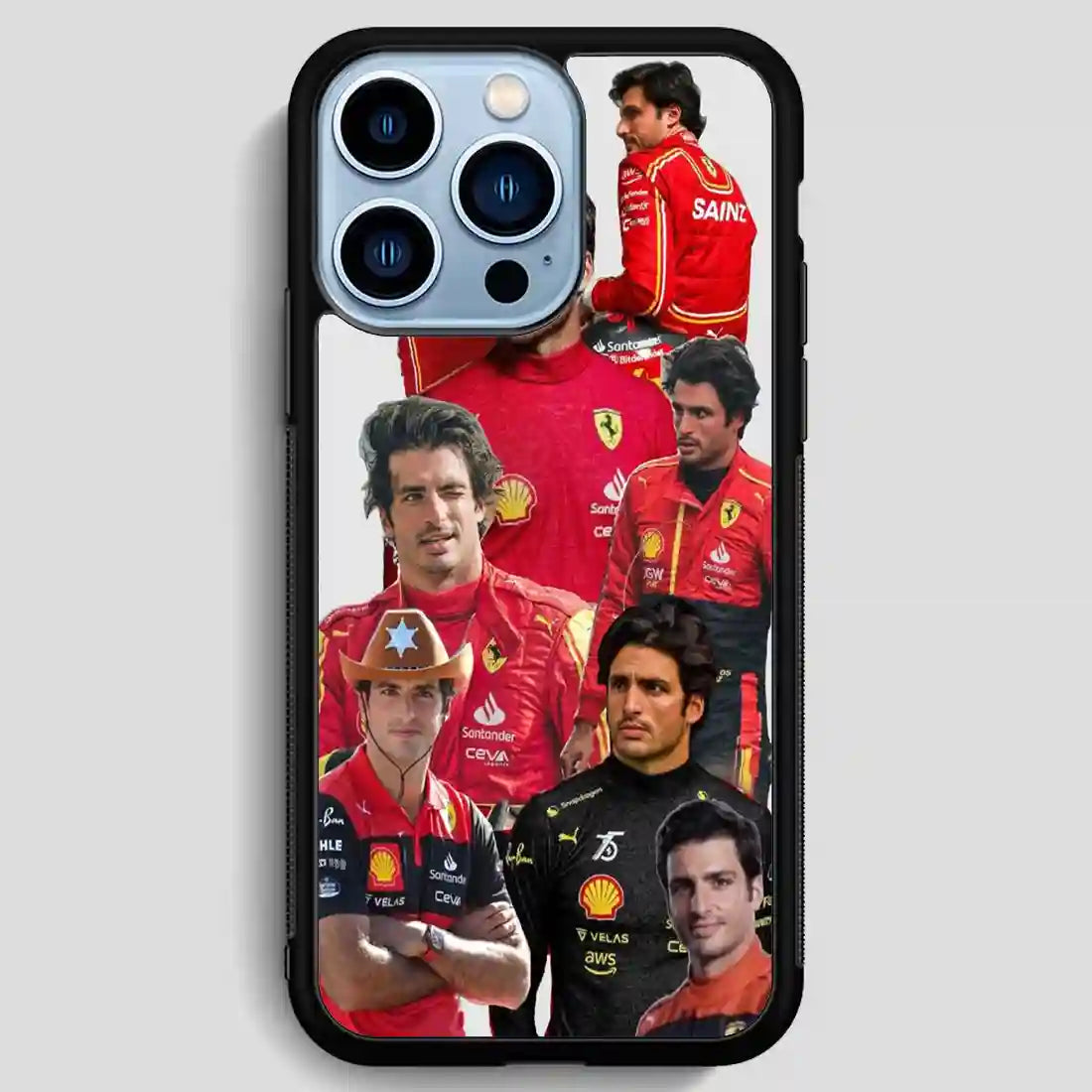 Carlos Sainz Sr Fvintage iPhone 13 Pro Max Case