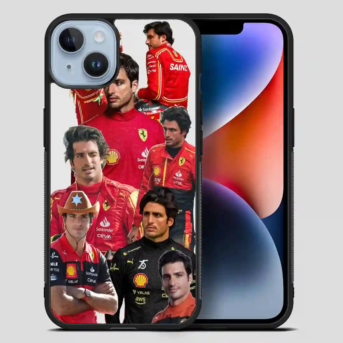 Carlos Sainz Sr Fvintage iPhone 14 Plus Case