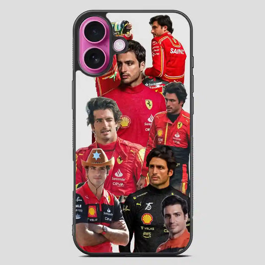 Carlos Sainz Sr Fvintage iPhone 16 Plus Case