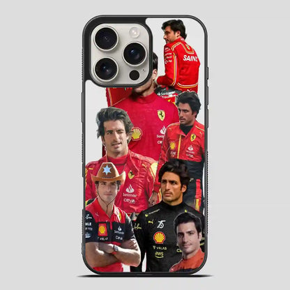 Carlos Sainz Sr Fvintage iPhone 16 Pro Max Case