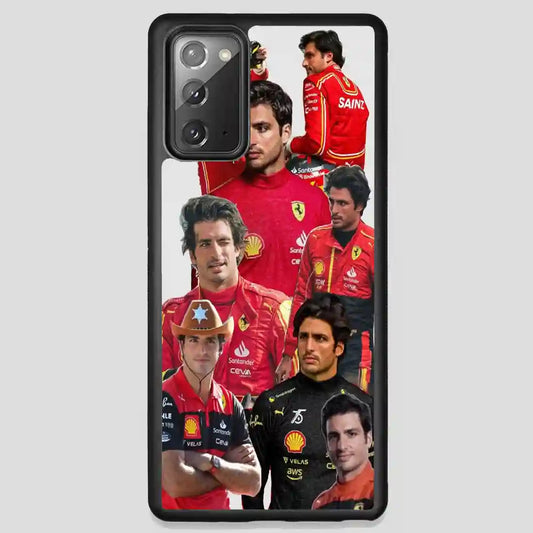 Carlos Sainz Sr Fvintage Samsung Galaxy Note 20 Case