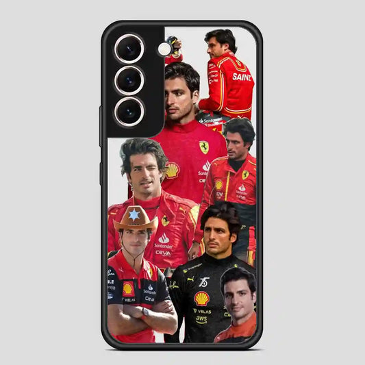 Carlos Sainz Sr Fvintage Samsung Galaxy S22 Case