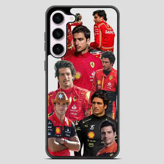 Carlos Sainz Sr Fvintage Samsung Galaxy S23 Case