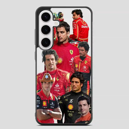 Carlos Sainz Sr Fvintage Samsung Galaxy S24 FE Case