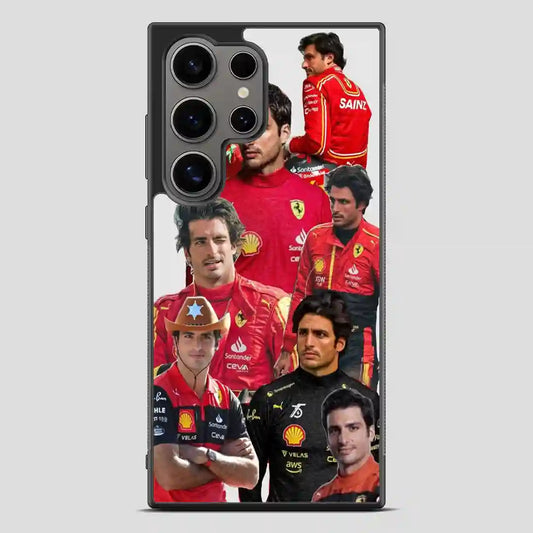 Carlos Sainz Sr Fvintage Samsung Galaxy S24 Ultra Case