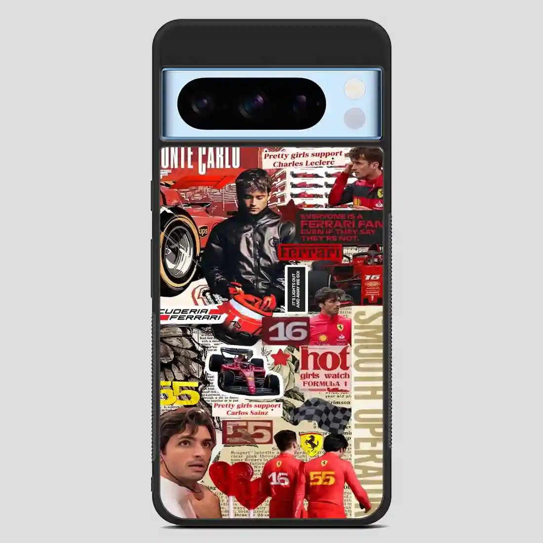 Carlos Sainz Sr Google Pixel 8 Pro Case