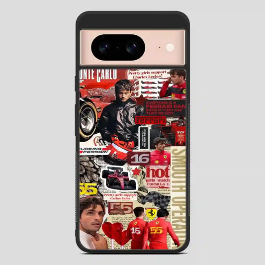 Carlos Sainz Sr Google Pixel 8 Case