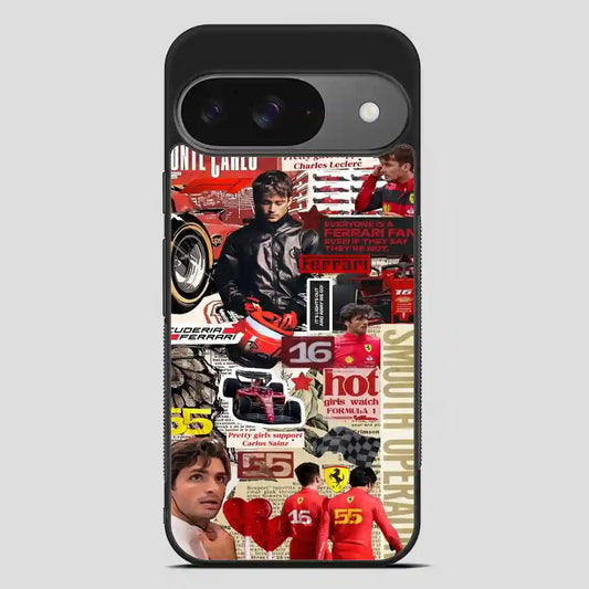 Carlos Sainz Sr Google Pixel 9 Case