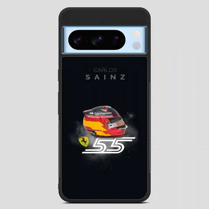 Carlos Sainz Sr Helmet Google Pixel 8 Pro Case