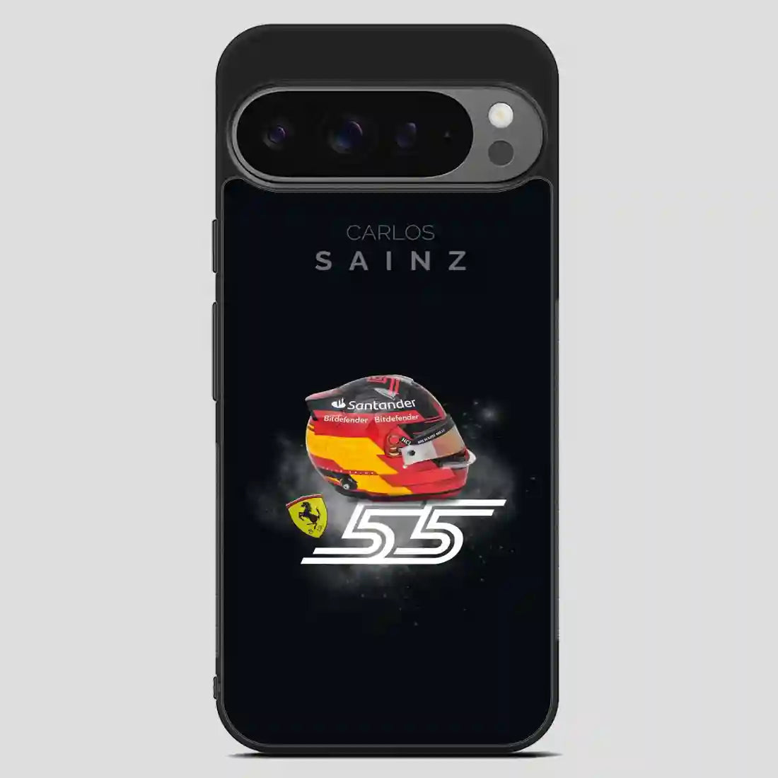 Carlos Sainz Sr Helmet Google Pixel 9 Pro XL Case