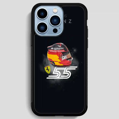 Carlos Sainz Sr Helmet iPhone 13 Pro Max Case