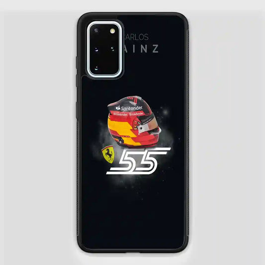 Carlos Sainz Sr Helmet Samsung Galaxy S20 FE Case