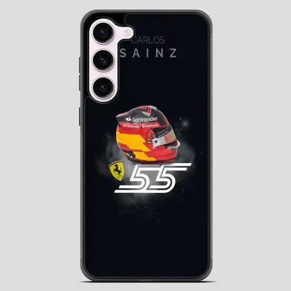 Carlos Sainz Sr Helmet Samsung Galaxy S23 Case