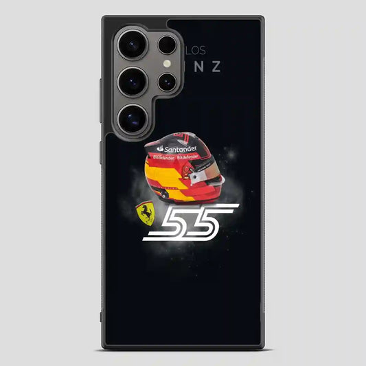 Carlos Sainz Sr Helmet Samsung Galaxy S24 Ultra Case