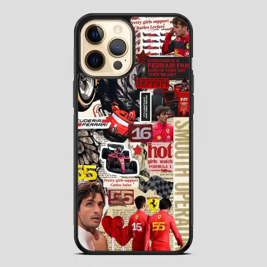 Carlos Sainz Sr iPhone 12 Pro Case