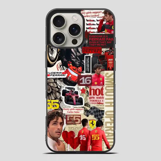 Carlos Sainz Sr iPhone 16 Pro Max Case