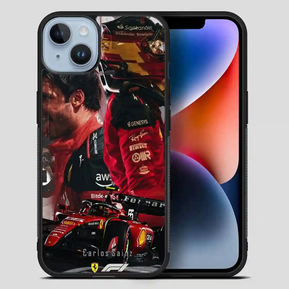 Carlos Sainz Sr Lluxury iPhone 14 Plus Case