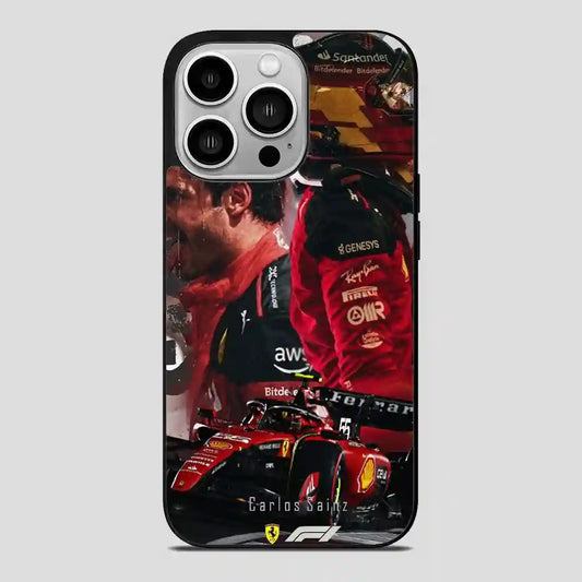 Carlos Sainz Sr Lluxury iPhone 14 Pro Case