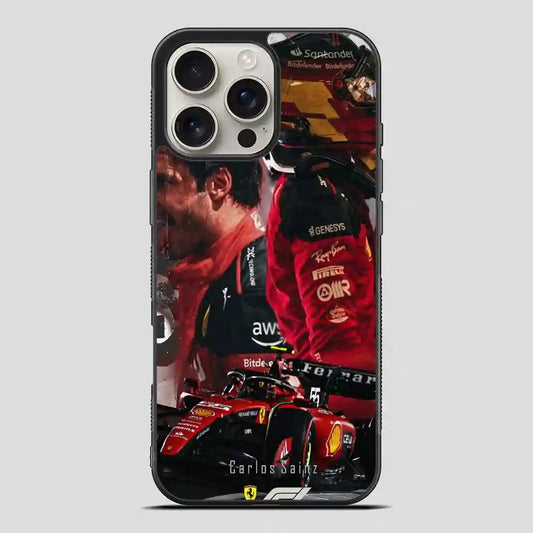 Carlos Sainz Sr Lluxury iPhone 16 Pro Max Case