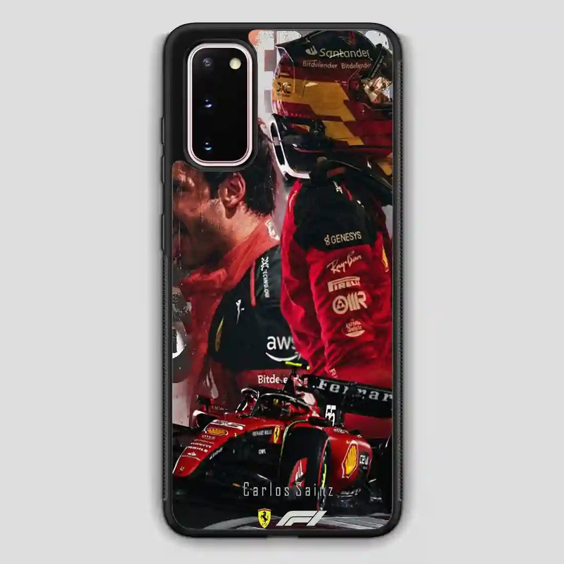 Carlos Sainz Sr Lluxury Samsung Galaxy S20 Case