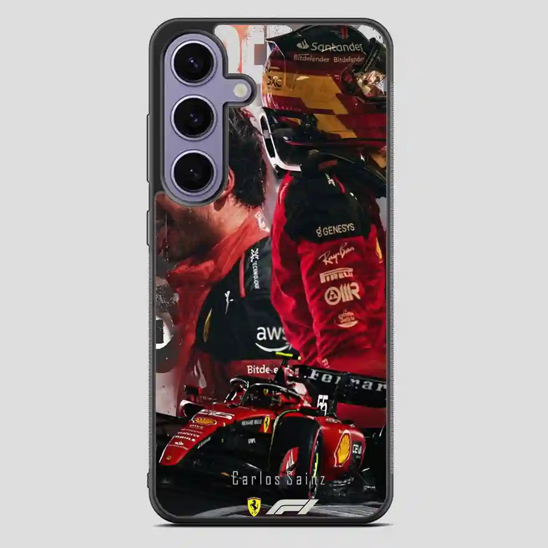 Carlos Sainz Sr Lluxury Samsung Galaxy S23 FE Case