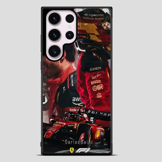 Carlos Sainz Sr Lluxury Samsung Galaxy S23 Ultra Case