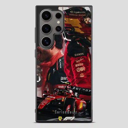 Carlos Sainz Sr Lluxury Samsung Galaxy S24 Ultra Case