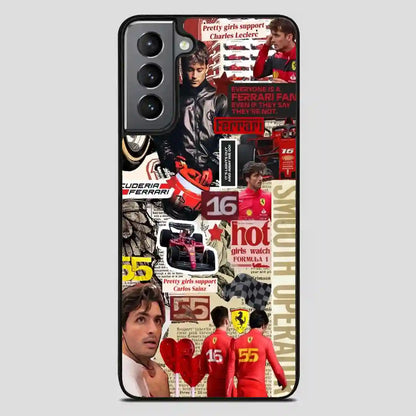 Carlos Sainz Sr Samsung Galaxy S21 FE Case