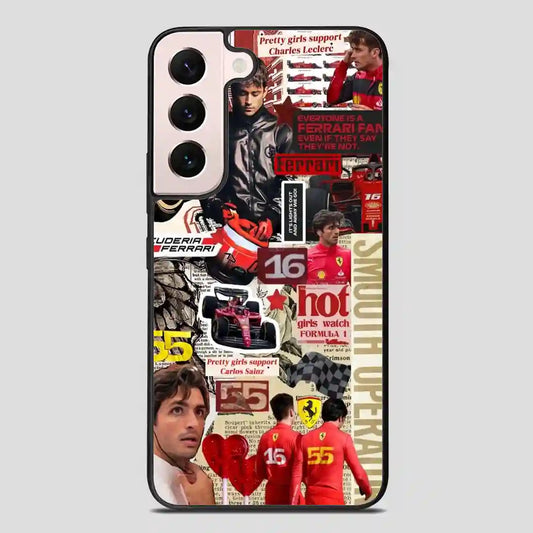 Carlos Sainz Sr Samsung Galaxy S22 FE Case