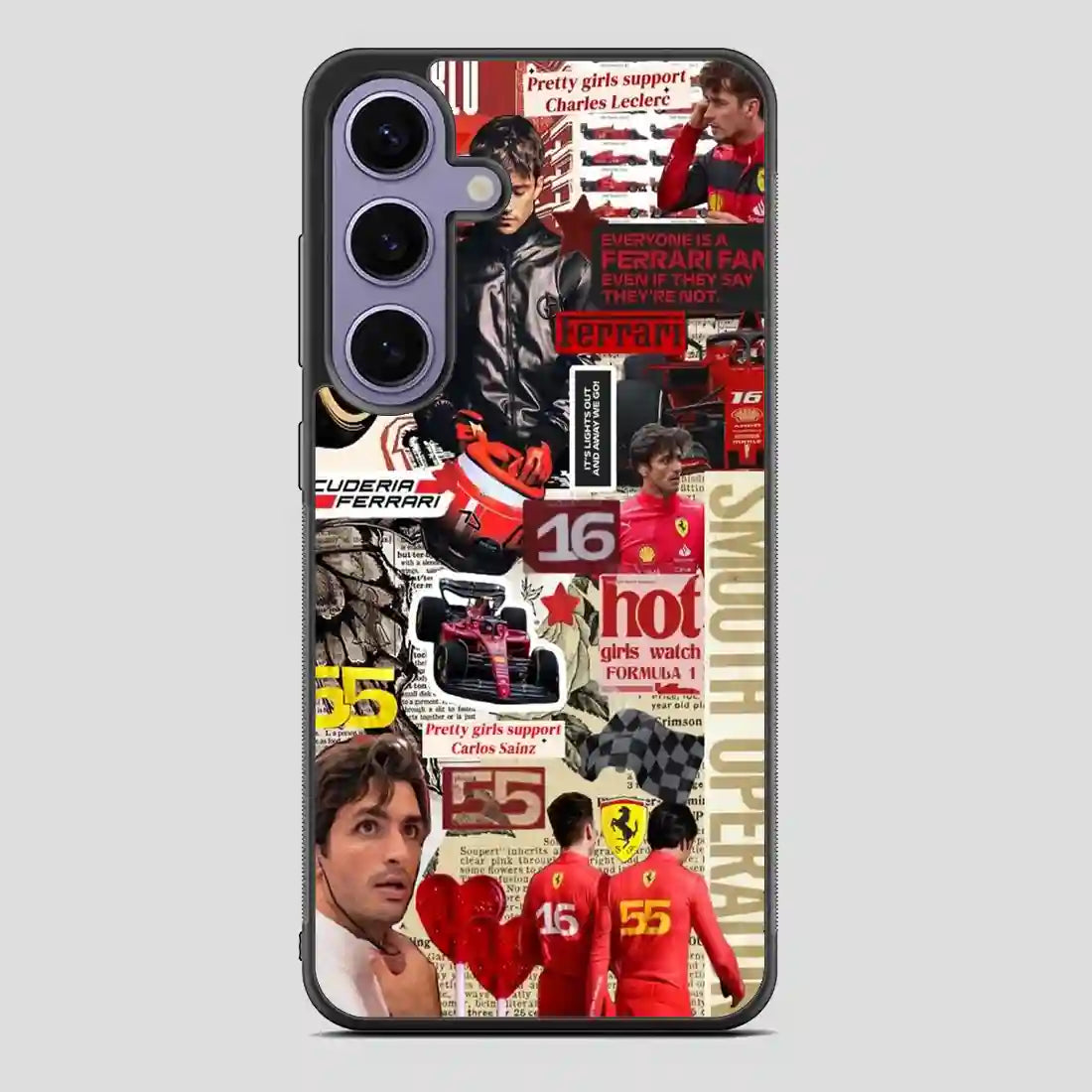 Carlos Sainz Sr Samsung Galaxy S24 Case