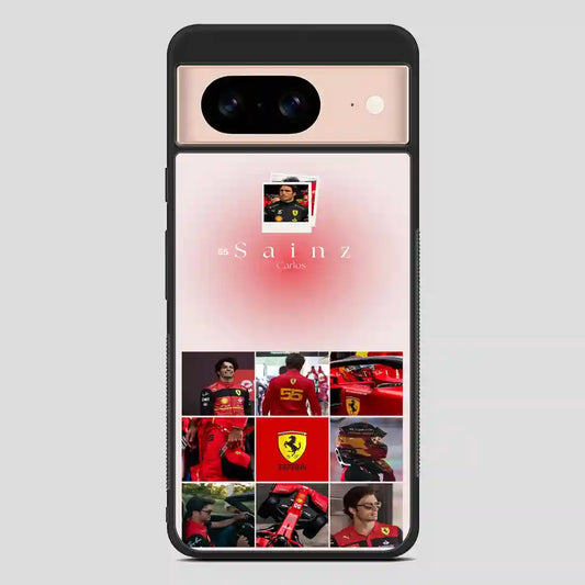 Carlos Sainz Sr Wallpaper Google Pixel 8 Case