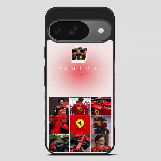 Carlos Sainz Sr Wallpaper Google Pixel 9 Case