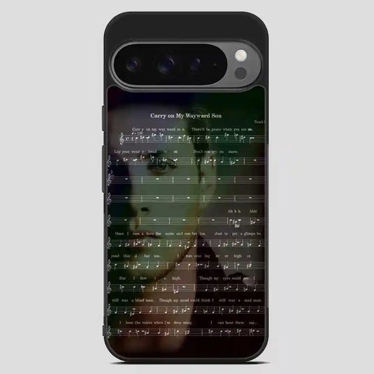 Carry On My Wayward Son Track Retro Google Pixel 9 Pro XL Case