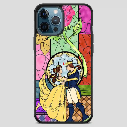 Cartoon Beauty And The Beast Best Friend Prince And Princess iPhone 12 Pro Max Case