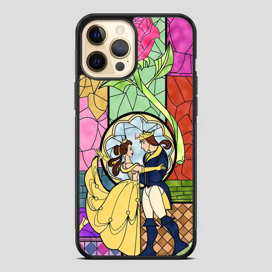 Cartoon Beauty And The Beast Best Friend Prince And Princess iPhone 12 Pro Case