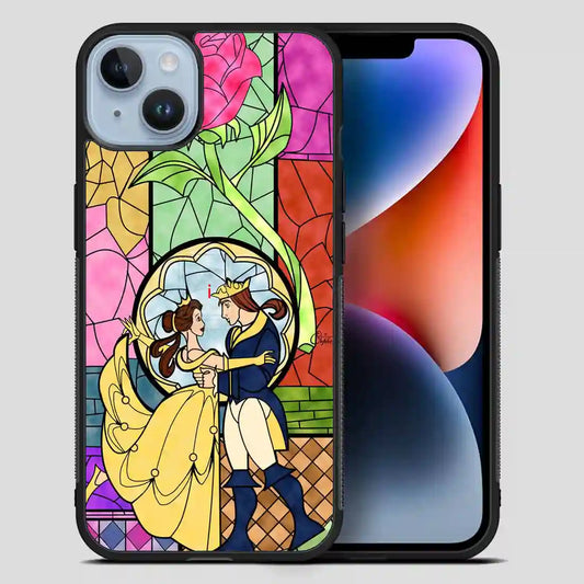 Cartoon Beauty And The Beast Best Friend Prince And Princess iPhone 14 Plus Case