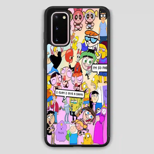 Cartoon Daria Quotes Samsung Galaxy S20 Case