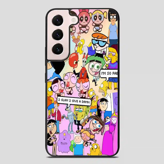 Cartoon Daria Quotes Samsung Galaxy S22 FE Case