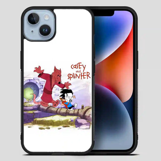 Casey And Splinter iPhone 14 Plus Case