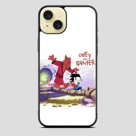 Casey And Splinter iPhone 15 Plus Case