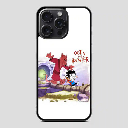 Casey And Splinter iPhone 15 Pro Case