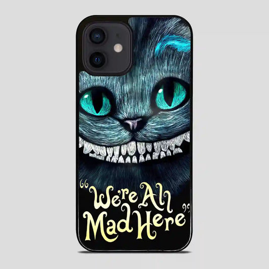 Cat Alice In Wonderland Disney iPhone 12 Mini Case